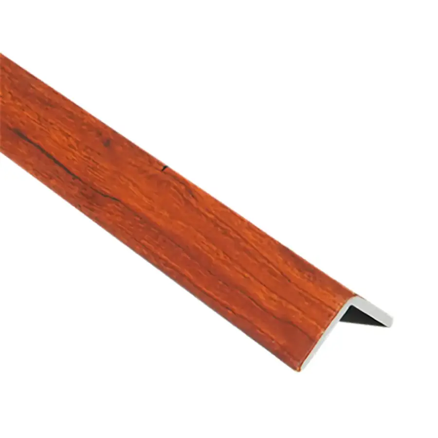 Angulo WPC Pared Madera Oscura